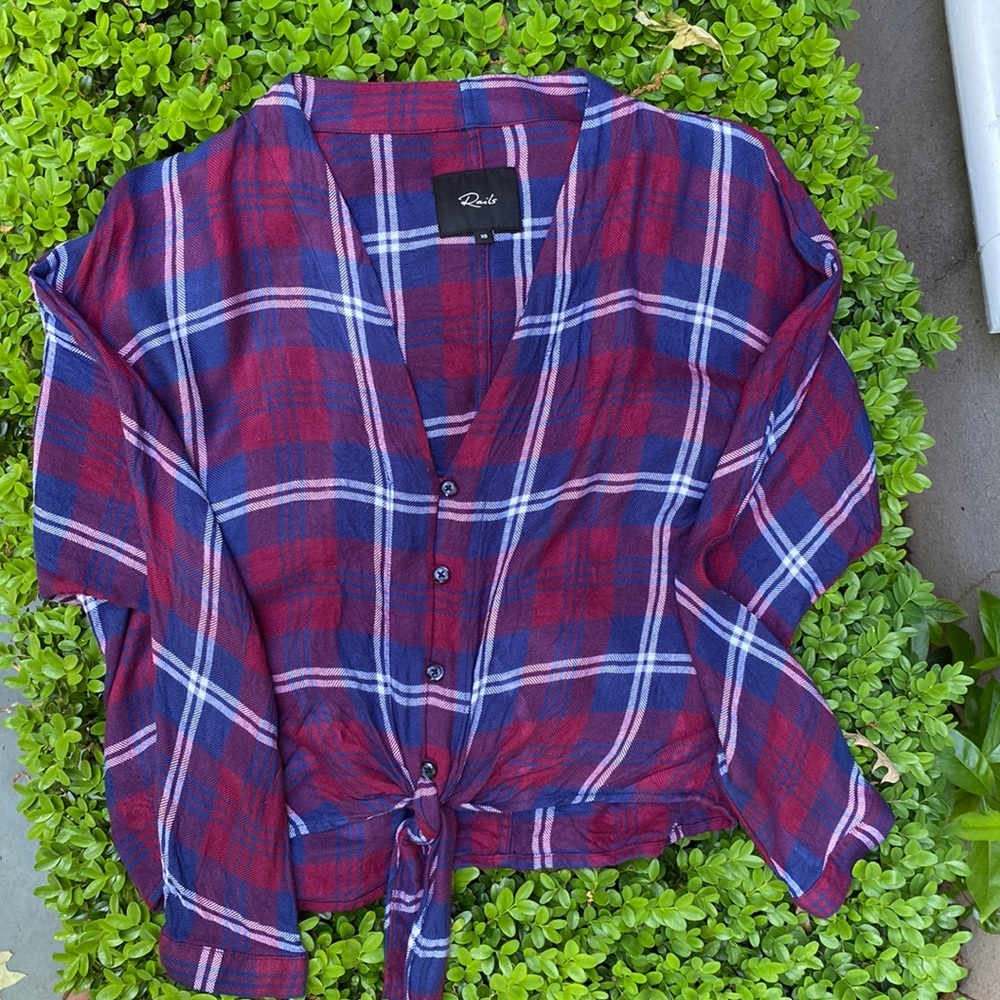 Rails Sloane top flannel shirt